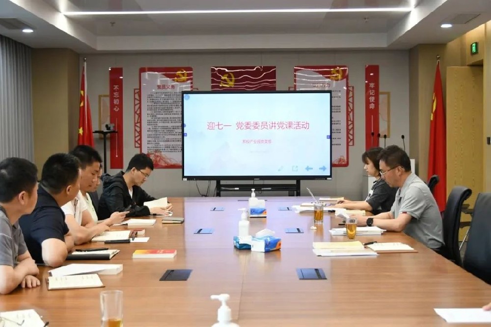 弘揚(yáng)建黨精神 凝聚奮進(jìn)力量│鄭投產(chǎn)業(yè)園黨支部開(kāi)展“迎七一”系列主題黨日活動(dòng)